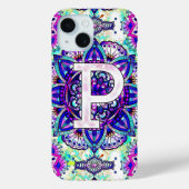 Alphabet P Case-Mate iPhone Case (Achterkant)