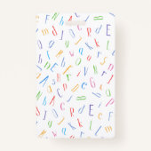 Alphabet Pattern - Elementaire schoollerarennaam Badge (Achterkant)