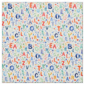 Alphabet Pattern Stof (Swatch)
