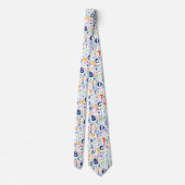 Alphabet Pattern Stropdas (Achterkant)