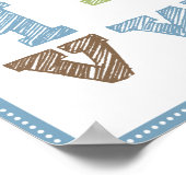 Alphabet Poster for Boy's Nursery (Hoek)