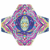 Alphabet Q mandala Voetbal (Enkel)