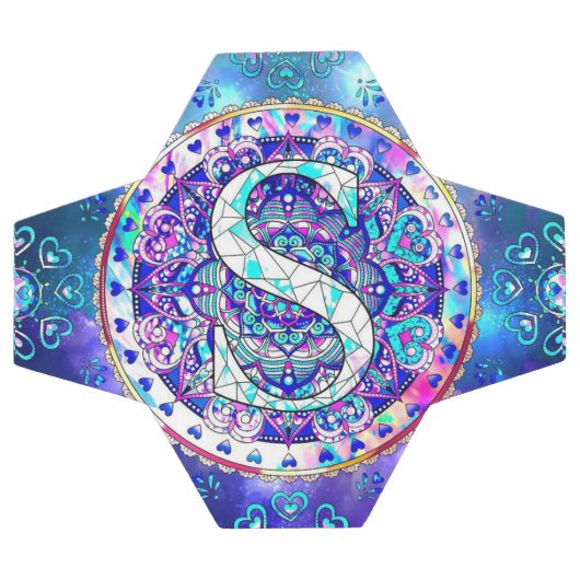 Alphabet S mandala Voetbal (Enkel)