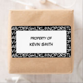 Alphabet School Labels (Insitu)