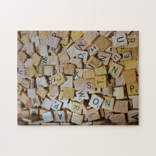 Alphabet Scramble - 11x14 - 252 pcs. Legpuzzel (Horizontaal)