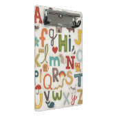 Alphabet Soup Mini Klembord (Schuin)