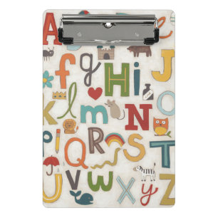 Alphabet Soup Mini Klembord