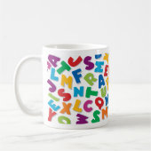Alphabet Soup Mug Koffiemok (Links)