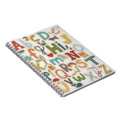 Alphabet Soup Notitieboek (Rechterzijde)