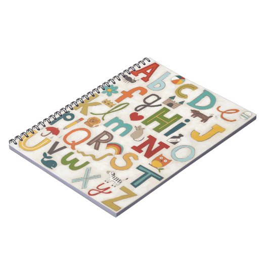 Alphabet Soup Notitieboek (Linkerzijde)