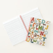 Alphabet Soup Notitieboek (Binnen)