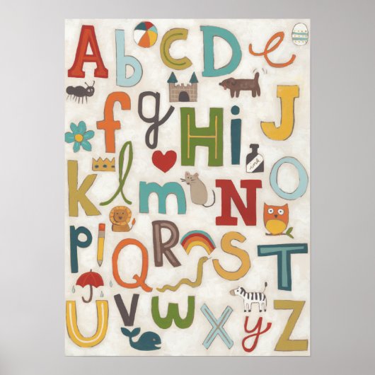 Alphabet Soup Poster (Voorkant)