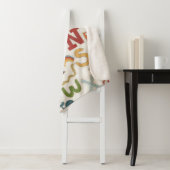 Alphabet Soup Sherpa Deken (In situ)