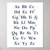 Alphabet Stars Poster (Voorkant)