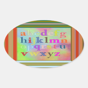 Alphabet Sticker