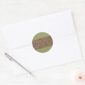 Alphabet Sticker (Envelop)