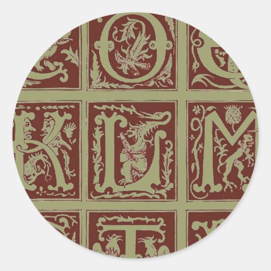 Alphabet Sticker (Voorkant)