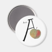 Alphabet storybook abc A voor appel Magneet (Voorkant / Achterkant)