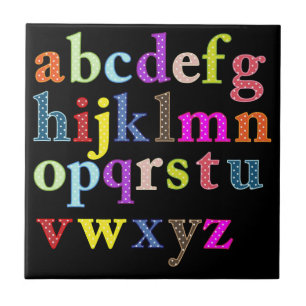 Alphabet Tile Tegeltje