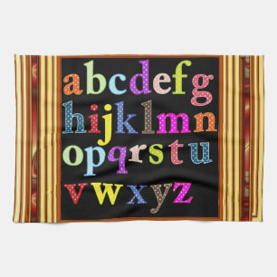 Alphabet Towel Theedoek