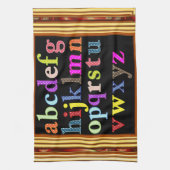 Alphabet Towel Theedoek (Verticaal)