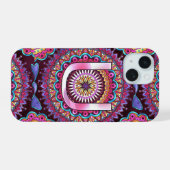 Alphabet U iPhone 15 Case (Achterkant horizontaal)