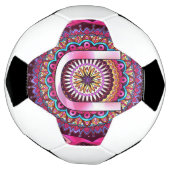 Alphabet U mandala Voetbal (Gedraaid)