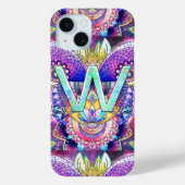 Alphabet W Case-Mate iPhone Case (Achterkant)