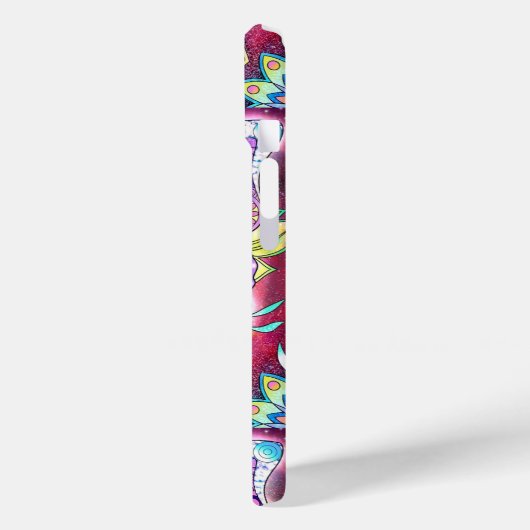 Alphabet W Case-Mate iPhone Case (Achterkant / Links)