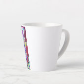 Alphabet W Latte Mok (Rechterhoek)