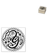 Alphabet Y Rubberstempel (Gestempeld)