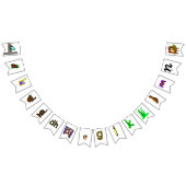 Alphabet(Yolisch u Matha-Djambarropuyu) A-Ṉ (deel  Vlaggetjes (Alle)