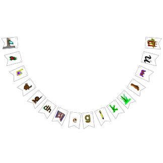 Alphabet(Yolisch u Matha-Djambarropuyu) A-Ṉ (deel  Vlaggetjes