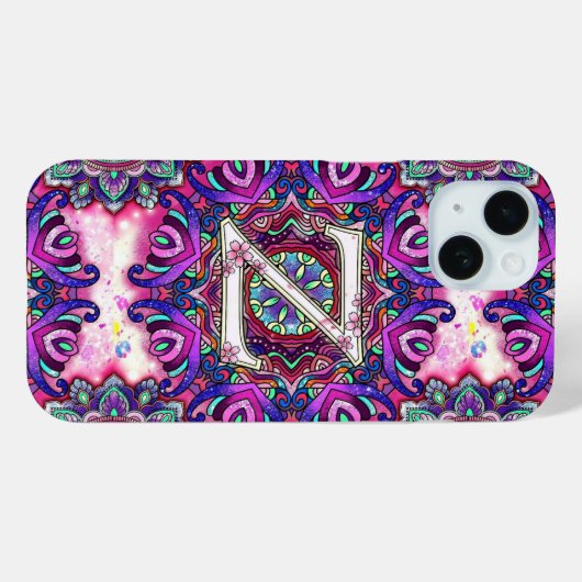 Alphabet Z Case-Mate iPhone Case (Achterkant (horizontaal))