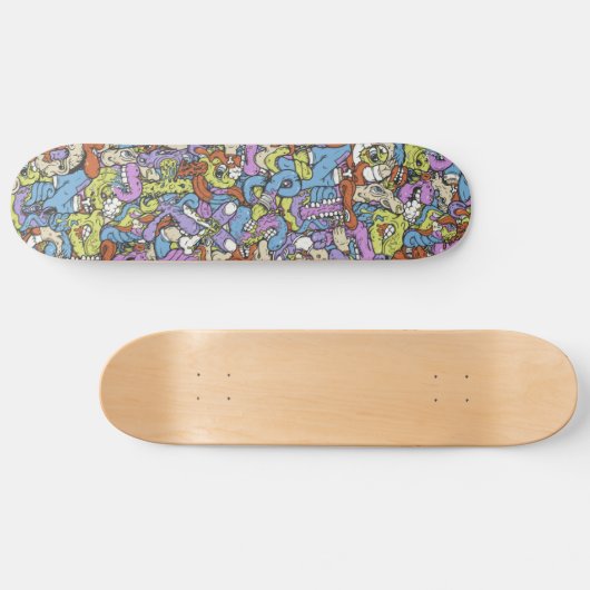 Alphabetcha Schaats Deck Skateboard (Horizontaal)