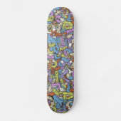 Alphabetcha Schaats Deck Skateboard (Voorkant)