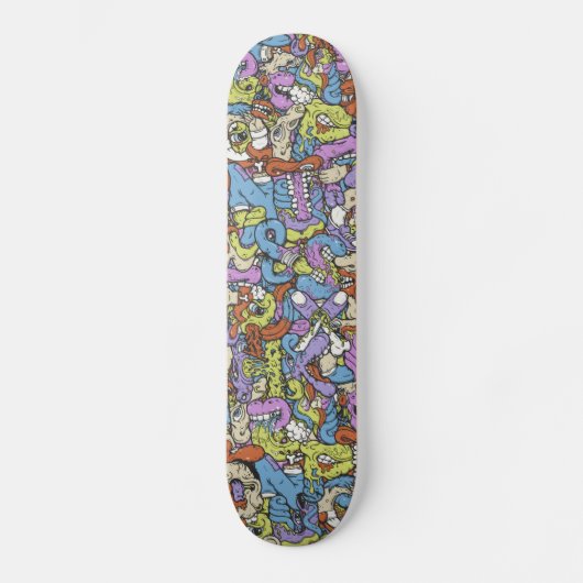 Alphabetcha Schaats Deck Skateboard (Voorkant)