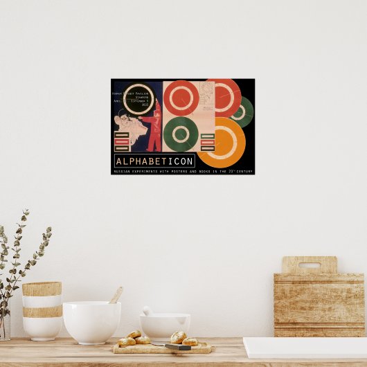 Alphabeticon III Poster (Keuken)