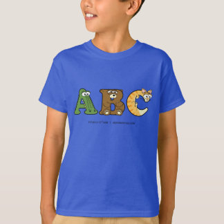 Alphabetimals Personalized Boy T-Shirt