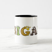 Alphabetimals Persoonlijke Mok van de Naam (Center)