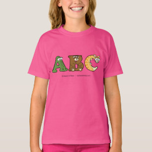 Alphabetimals Speciaal Meisje T-Shirt