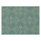 Alphabets Pattern 02 YW 2Tonesx4.bw DBlue BG Tafelkleed (Voorkant (Horizontaal))