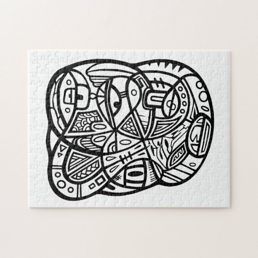 AlphaCrow.v1 Legpuzzel (Horizontaal)