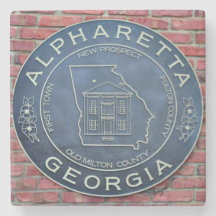 Alpharetta, Georgia, Marmeren Onderzetters
