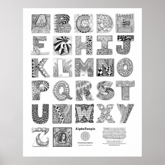 AlphaTangle Poster (Voorkant)