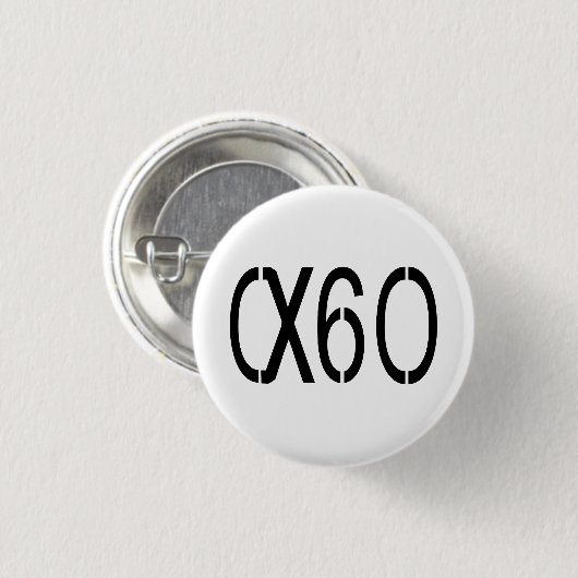 Alphaville-Button Ronde Button 3,2 Cm (Voorkant /achterkant)