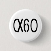 Alphaville-Button Ronde Button 3,2 Cm (Voorkant)