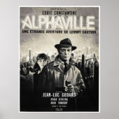 Alphaville  Movie Poster (Voorkant)