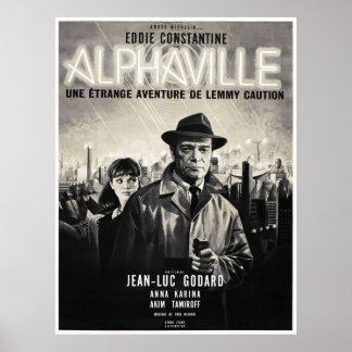 Alphaville Movie Poster