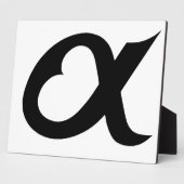 Alpheart black fotoplaat (Zijkant)